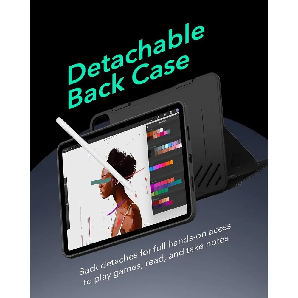 ESR for iPad Pro 13 Inch Case (M5/M4) 2025/2024, Rotating Case with Removable Ma - Picture 5 of 13